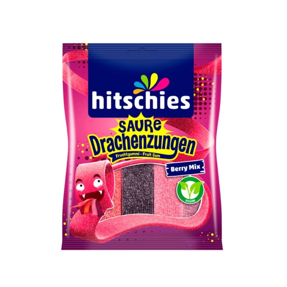 Hitschies - Saure Drachenzungen Berry Mix