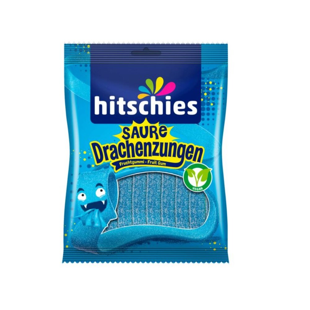 Hitschies - Saure Drachenzungen Blau