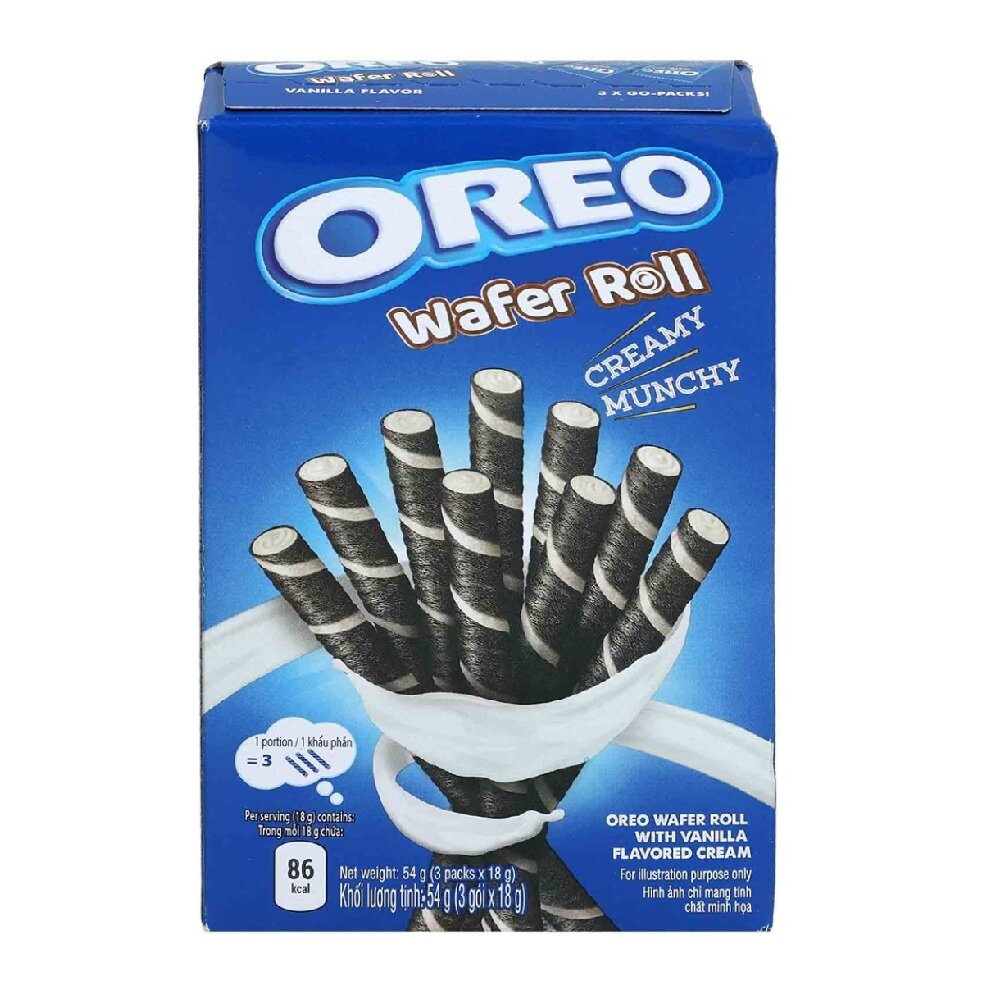 Oreo - Wafer Roll Vanilla